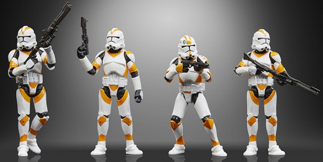Phase II Clone Trooper 212th 4 Pack | Star Wars: The Clone Wars | Star Wars The Vintage Collection