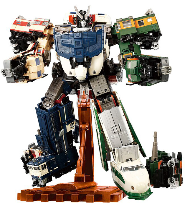 MPG-06S Trainbot Kaen Raiden Box Set | Transformers Masterpiece G