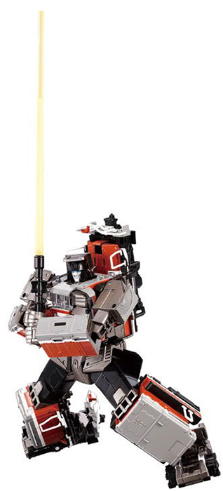 MPG-06 Trainbot Kaen Raiden Combiner | Transformers Masterpiece G