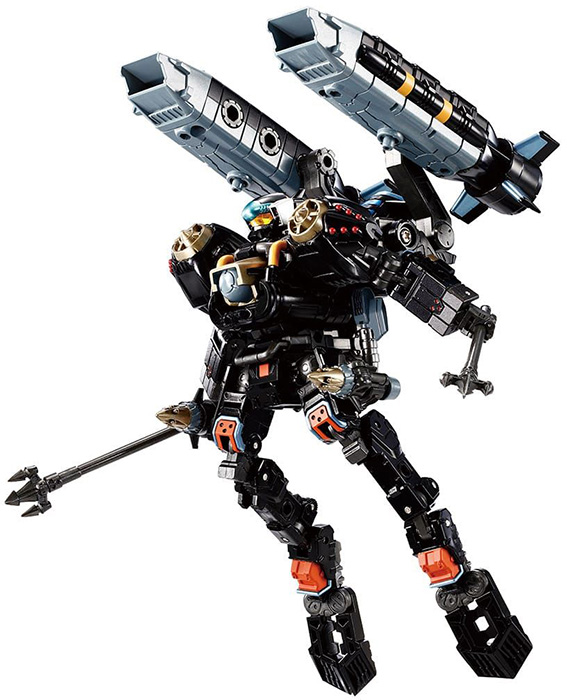 TM-17 Tactical Mover Argo Versaulter Voyager Unit Abyss Version | Diaclone Reboot