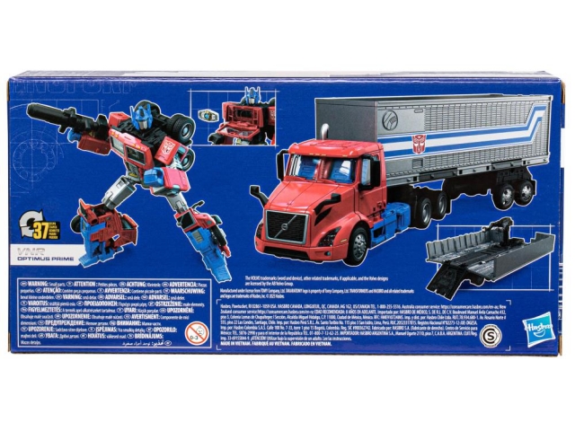 Optimus Prime Volvo VNR 300 Voyager Class | Transformers Generations