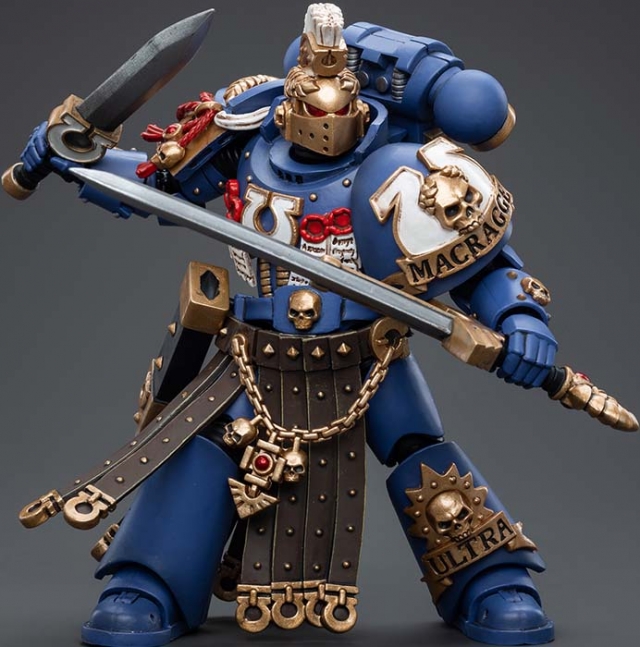 Ultramarines Honour Guard Chapter Champion 1/18 Scale | Warhammer 40K | Joy Toy