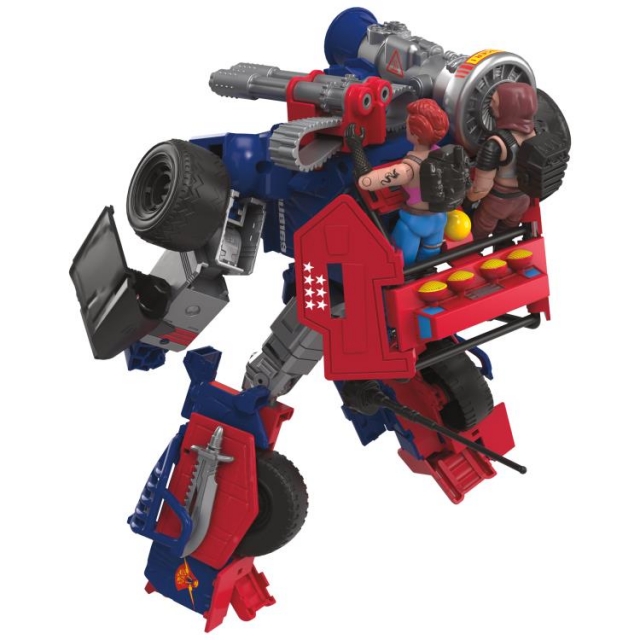 Decepticon Soundwave Dreadnok Thunder Machine Figure Set | G.I. Joe | Transformers Collaborative