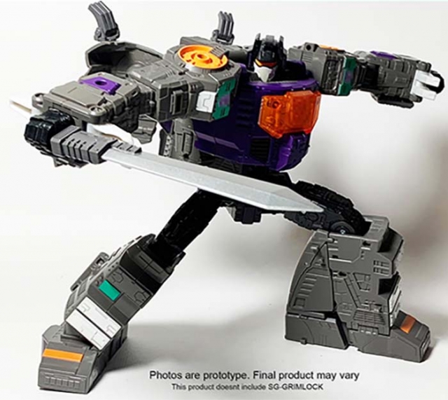 DK-24S Upgrade Kit for Transformers Studio Series 86-06 Grimlock and Wheelie | Dna Design | Upgrade Kit