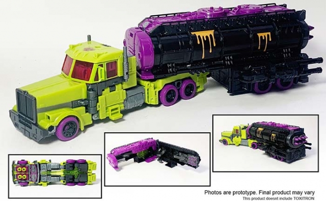 DK-37T Upgrade Kit for Transformers Legacy G2 Universe Toxitron Voyager Class | Dna Design | Upgrade Kit