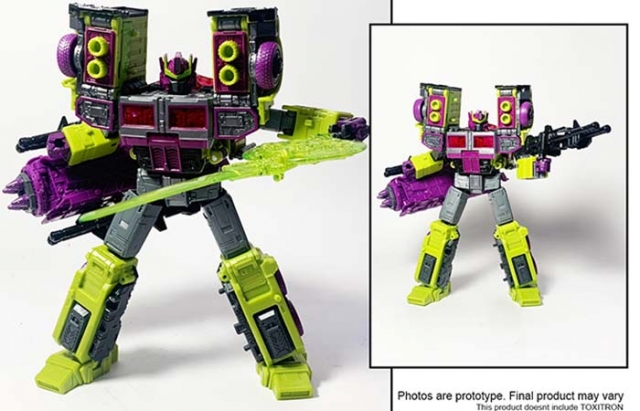 DK-37T Upgrade Kit for Transformers Legacy G2 Universe Toxitron Voyager Class | Dna Design | Upgrade Kit