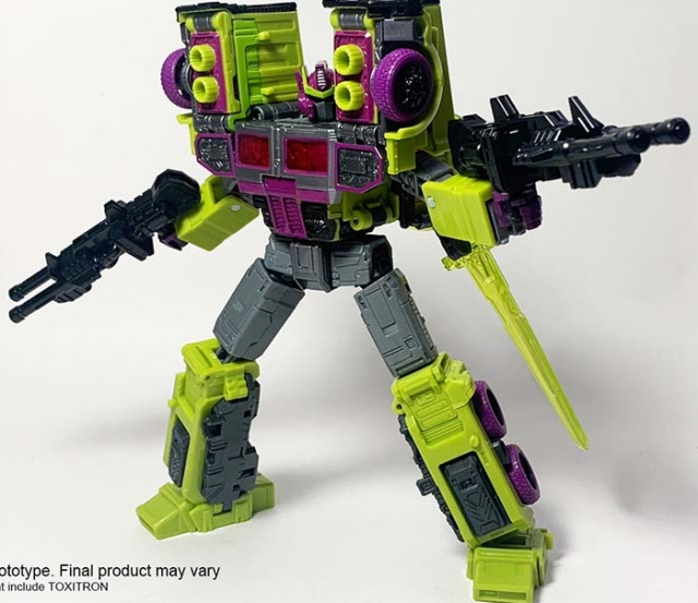 DK-37T Upgrade Kit for Transformers Legacy G2 Universe Toxitron Voyager Class | Dna Design | Upgrade Kit