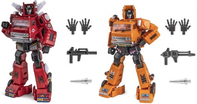 H46EX Backdraft and H47EX Daedalus Two-Pack | Newage the Legendary Heroes