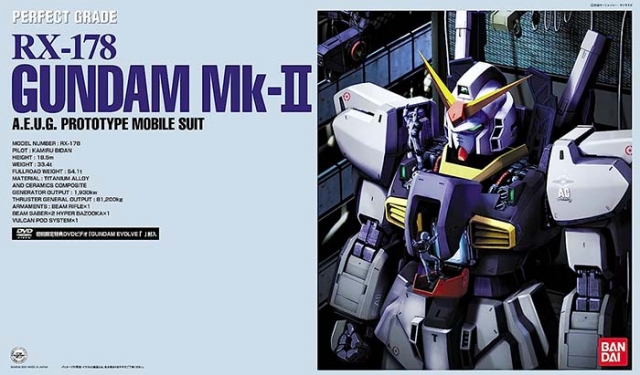 RX-178 Gundam MK-II A.E.U.G Perfect Grade 1/60 Scale Model Kit | Mobile Suit Zeta Gundam | Bandai Tamashii Nations