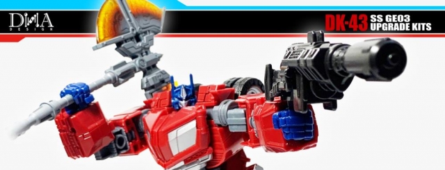 DK-43O Upgrade Kits for Transformers Studio Series 03 Optimus Prime Gamer Edition | Dna Design | Upgrade Kit