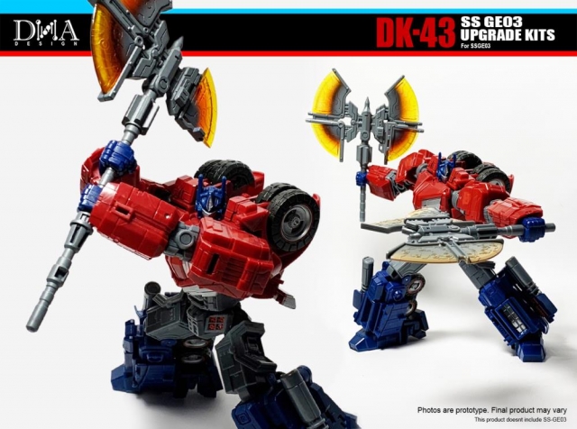 DK-43 Upgrade Kit for Transformers Studio Series 03 Optimus Prime Gamer Edition | Dna Design | Upgrade Kit
