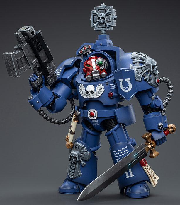  Ultramarines Terminators Sergeant Terconon 1/18 Scale | Warhammer 40K | Joy Toy
