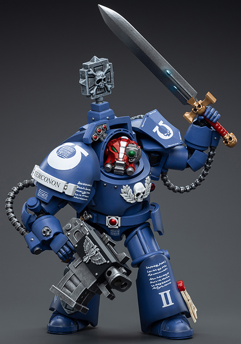  Ultramarines Terminators Sergeant Terconon 1/18 Scale | Warhammer 40K | Joy Toy
