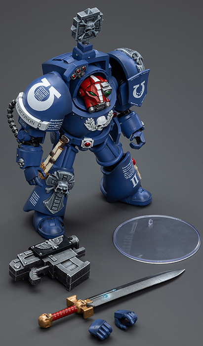  Ultramarines Terminators Sergeant Terconon 1/18 Scale | Warhammer 40K | Joy Toy