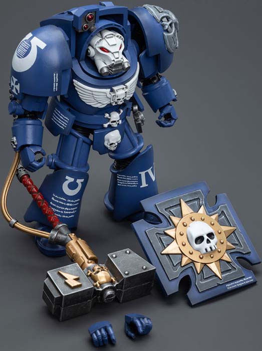 Ultramarines Terminators Brother Acastian 1/18 Scale | Warhammer 40K | Joy Toy