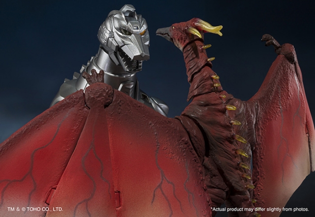 Mechagodzilla, Garuda and Fire Rodan Makuhari Decisive Battle Version Set S.H.MonsterArts | Bandai Tamashii Nations | Godzilla Vs. Mechagodzilla II