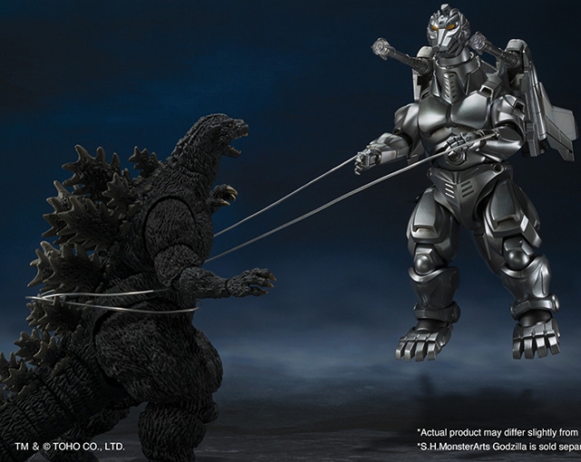 Mechagodzilla, Garuda and Fire Rodan Makuhari Decisive Battle Version Set S.H.MonsterArts | Bandai Tamashii Nations | Godzilla Vs. Mechagodzilla II