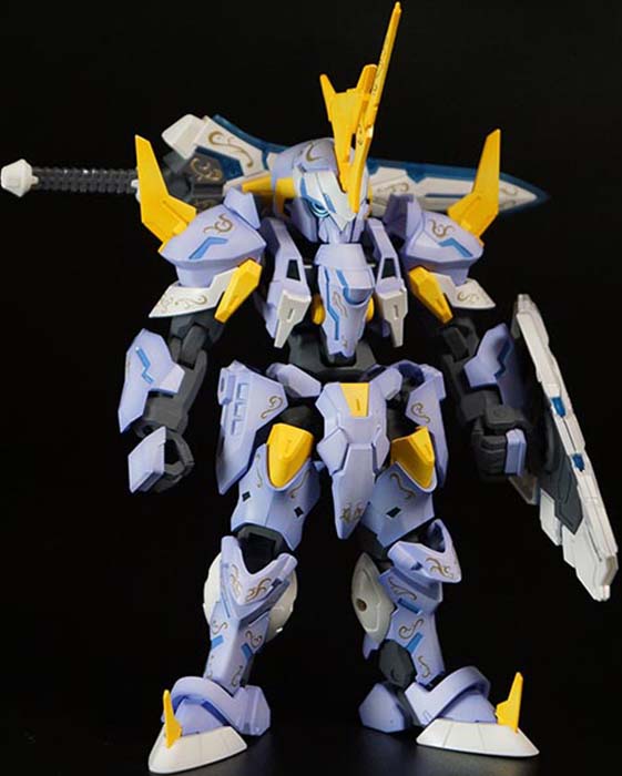 Pla-Act 13 Arthur Armor Decoration Version Model Kit | Pla-Act | PLUM