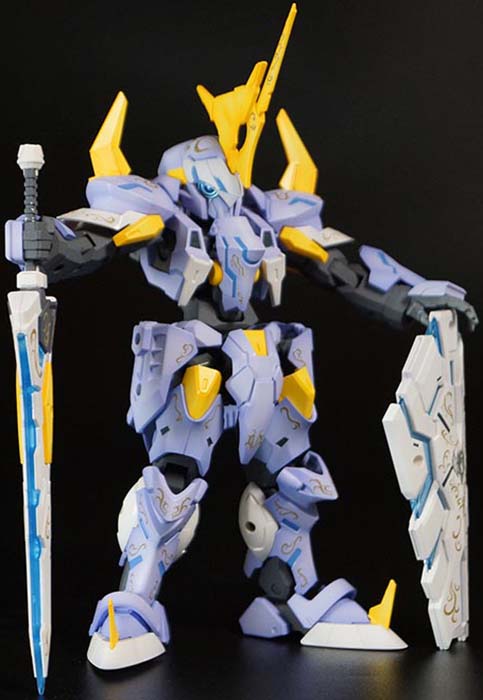 Pla-Act 13 Arthur Armor Decoration Version Model Kit | Pla-Act | PLUM