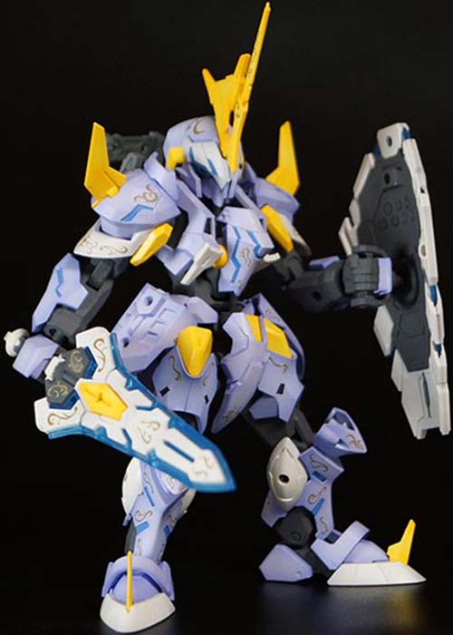 Pla-Act 13 Arthur Armor Decoration Version Model Kit | Pla-Act | PLUM