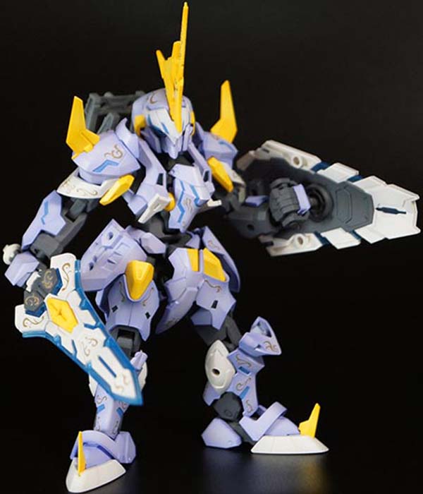 Pla-Act 13 Arthur Armor Decoration Version Model Kit | Pla-Act | PLUM