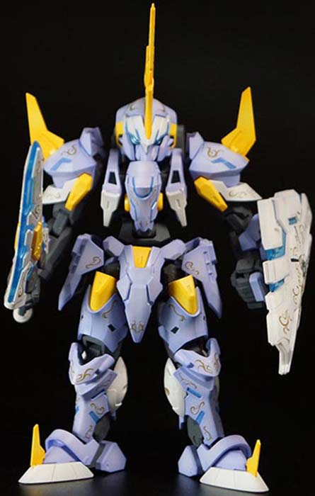 Pla-Act 13 Arthur Armor Decoration Version Model Kit | Pla-Act | PLUM