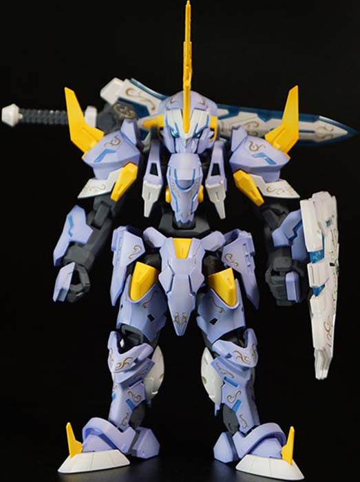 Pla-Act 13 Arthur Armor Decoration Version Model Kit | Pla-Act | PLUM