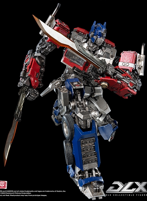 Optimus Prime DLX Scale Collectible Figure | Transformers: Rise Of The Beasts | threezero
