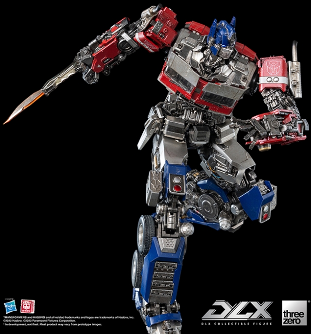Optimus Prime DLX Scale Collectible Figure | Transformers: Rise Of The Beasts | threezero