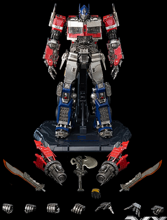 Optimus Prime DLX Scale Collectible Figure | Transformers: Rise Of The Beasts | threezero