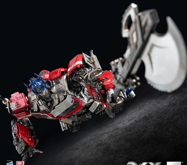 Optimus Prime DLX Scale Collectible Figure | Transformers: Rise Of The Beasts | threezero