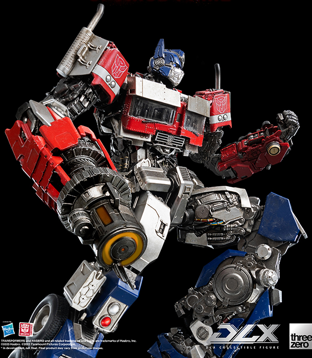 Optimus Prime DLX Scale Collectible Figure | Transformers: Rise Of The Beasts | threezero