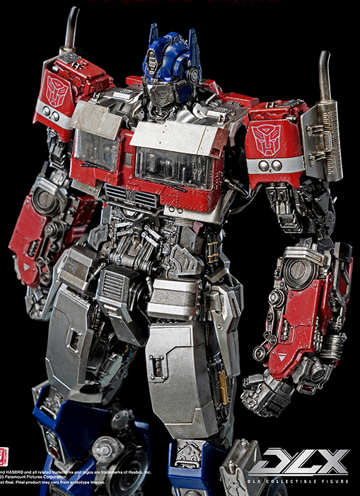 Optimus Prime DLX Scale Collectible Figure | Transformers: Rise Of The Beasts | threezero