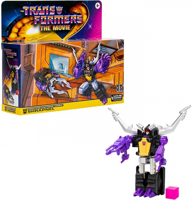 Shrapnel | Transformers the Movie | Transformers G1 Retro Reissues