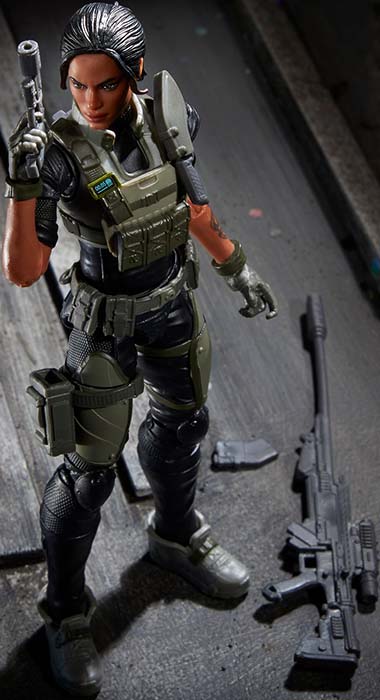 Nightforce Jodie 'Shooter' Craig 6-Inch Scale | G.I. Joe Classified Series