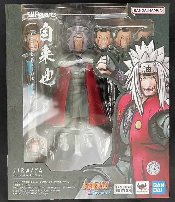 Jiraiya S.H. Figuarts Exclusive Edition | Bandai Tamashii Nations | Naruto: Shippuden