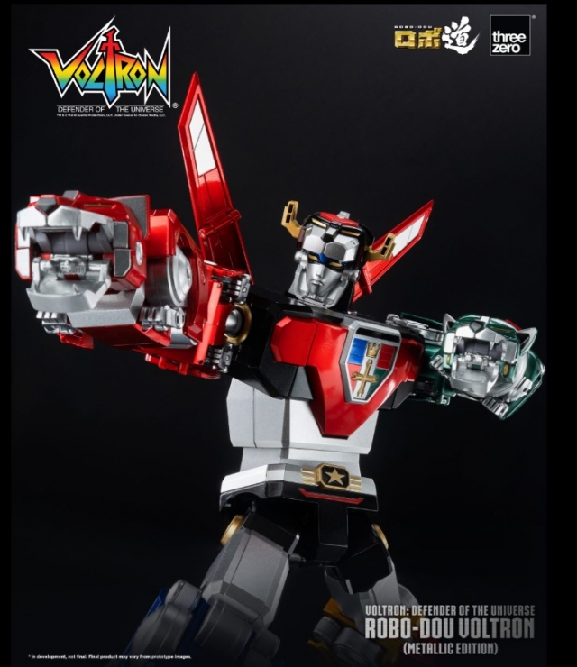Voltron ROBO-DOU Metallic Edition | Voltron: Defender of the Universe | threezero