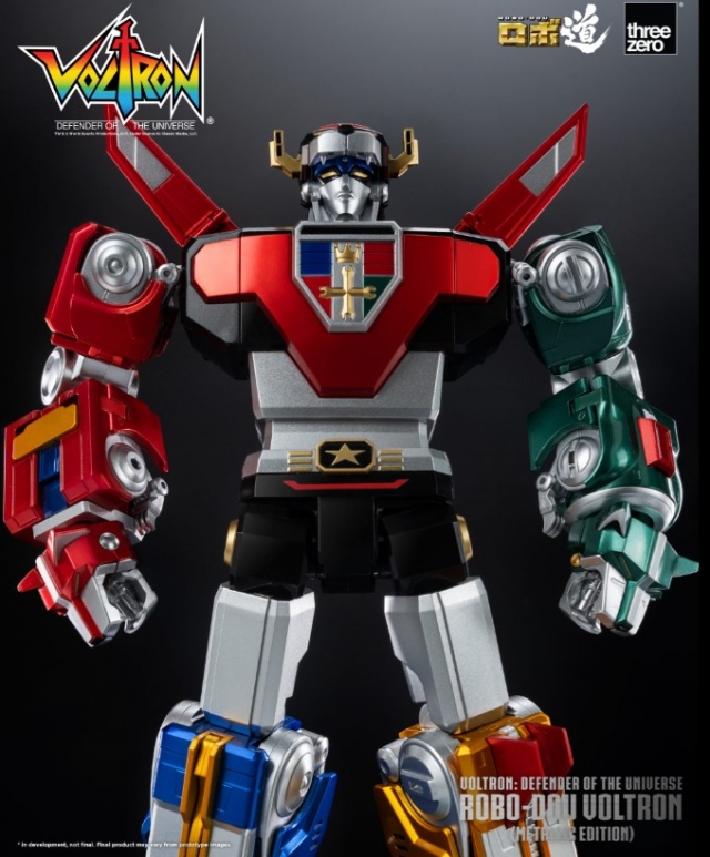 Voltron ROBO-DOU Metallic Edition | Voltron: Defender of the Universe | threezero