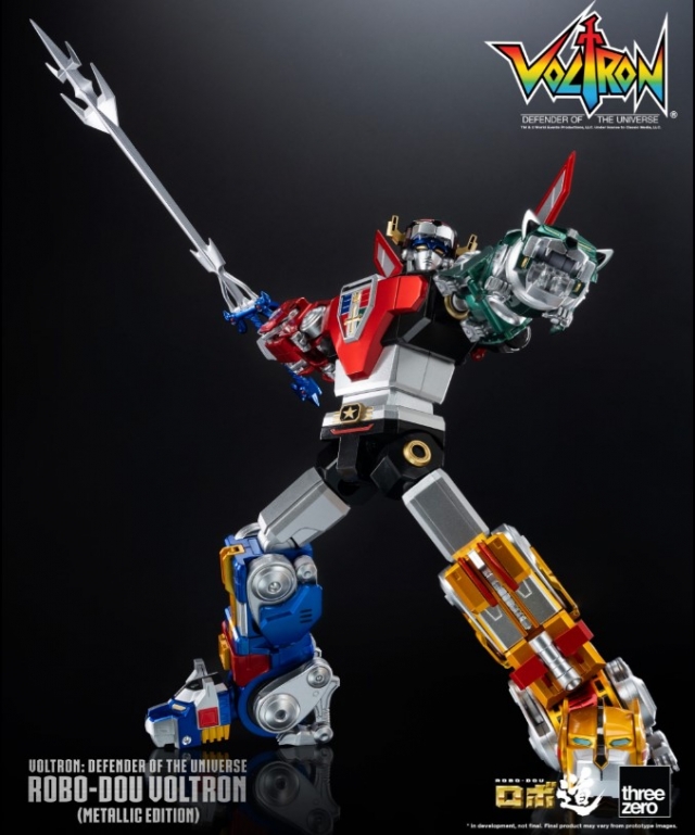 Voltron ROBO-DOU Metallic Edition | Voltron: Defender of the Universe | threezero