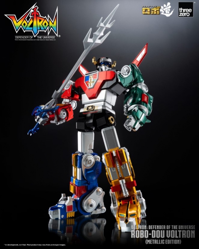 Voltron ROBO-DOU Metallic Edition | Voltron: Defender of the Universe | threezero