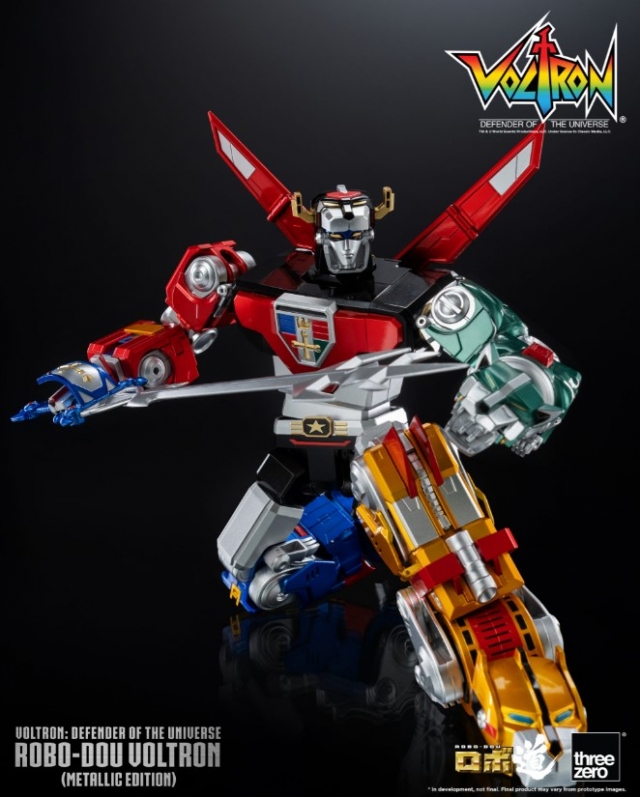 Voltron ROBO-DOU Metallic Edition | Voltron: Defender of the Universe | threezero