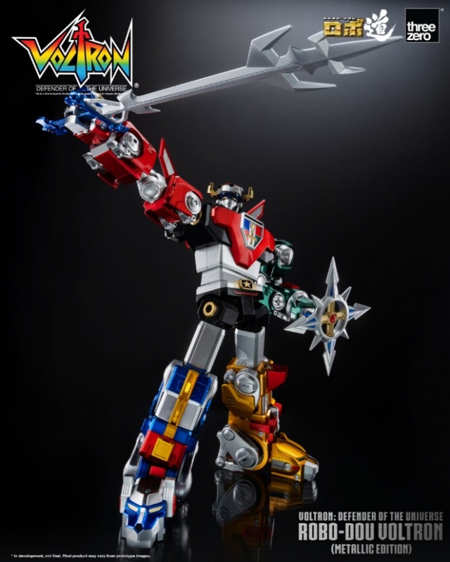 Voltron ROBO-DOU Metallic Edition | Voltron: Defender of the Universe | threezero