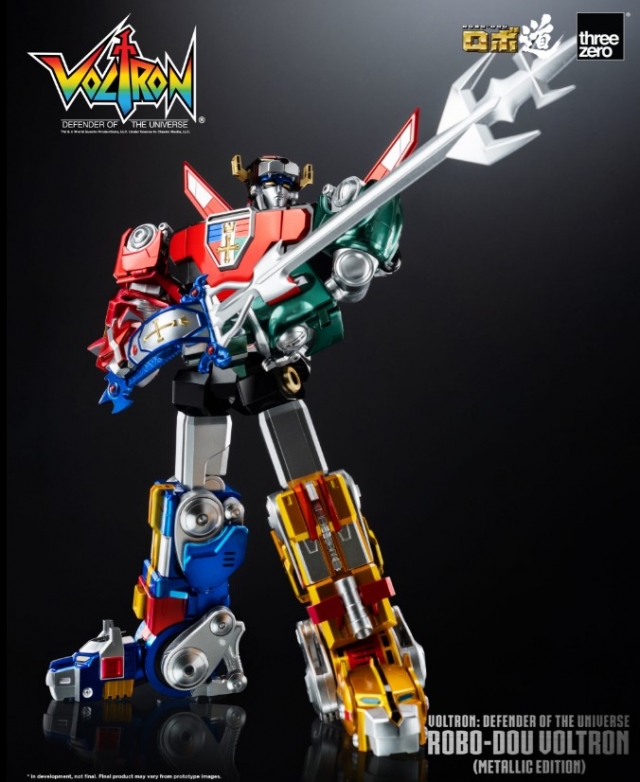 Voltron ROBO-DOU Metallic Edition | Voltron: Defender of the Universe | threezero