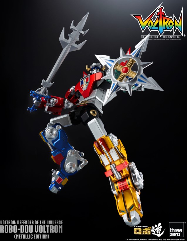 Voltron ROBO-DOU Metallic Edition | Voltron: Defender of the Universe | threezero