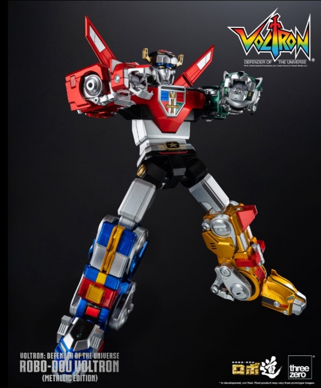 Voltron ROBO-DOU Metallic Edition | Voltron: Defender of the Universe | threezero