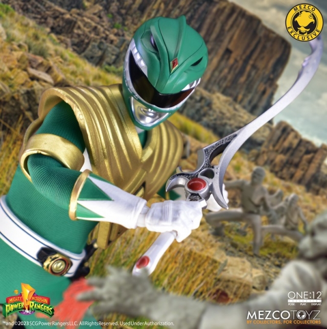 Green Ranger One:12 Collective Exclusive Edition | Mighty Morphin Power Rangers | Mezco Toyz