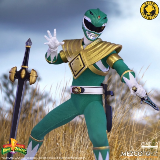 Green Ranger One:12 Collective Exclusive Edition | Mighty Morphin Power Rangers | Mezco Toyz