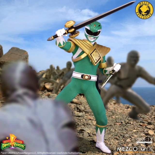 Green Ranger One:12 Collective Exclusive Edition | Mighty Morphin Power Rangers | Mezco Toyz
