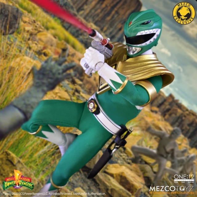 Green Ranger One:12 Collective Exclusive Edition | Mighty Morphin Power Rangers | Mezco Toyz