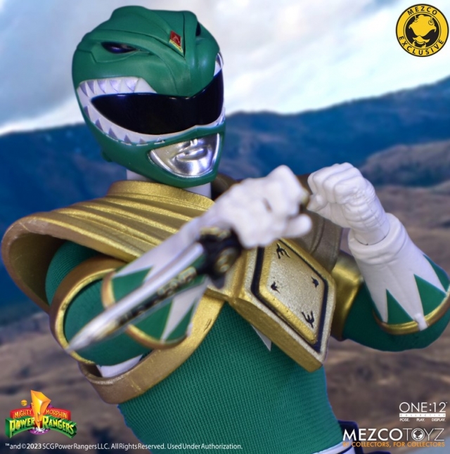 Green Ranger One:12 Collective Exclusive Edition | Mighty Morphin Power Rangers | Mezco Toyz